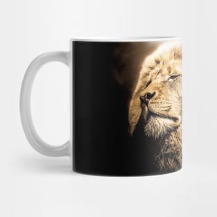 Lion Animal Wildlife Jungle Nature Safari Adventure Discovery Africa Digital Painting Mug